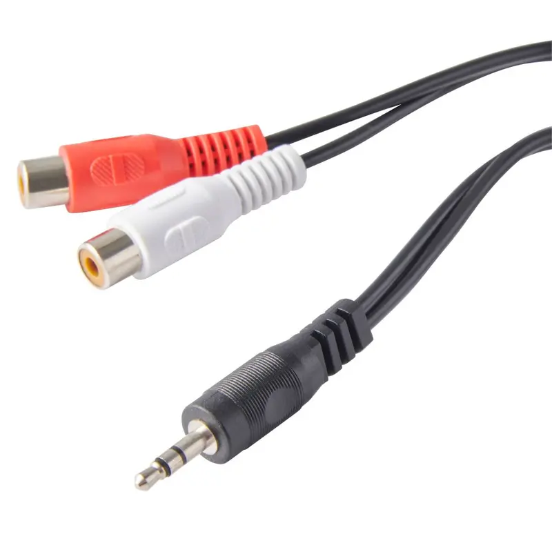 1.5-Meter Rca (Female) To 3.5Mm (Male) Audio Adapter Cable 1