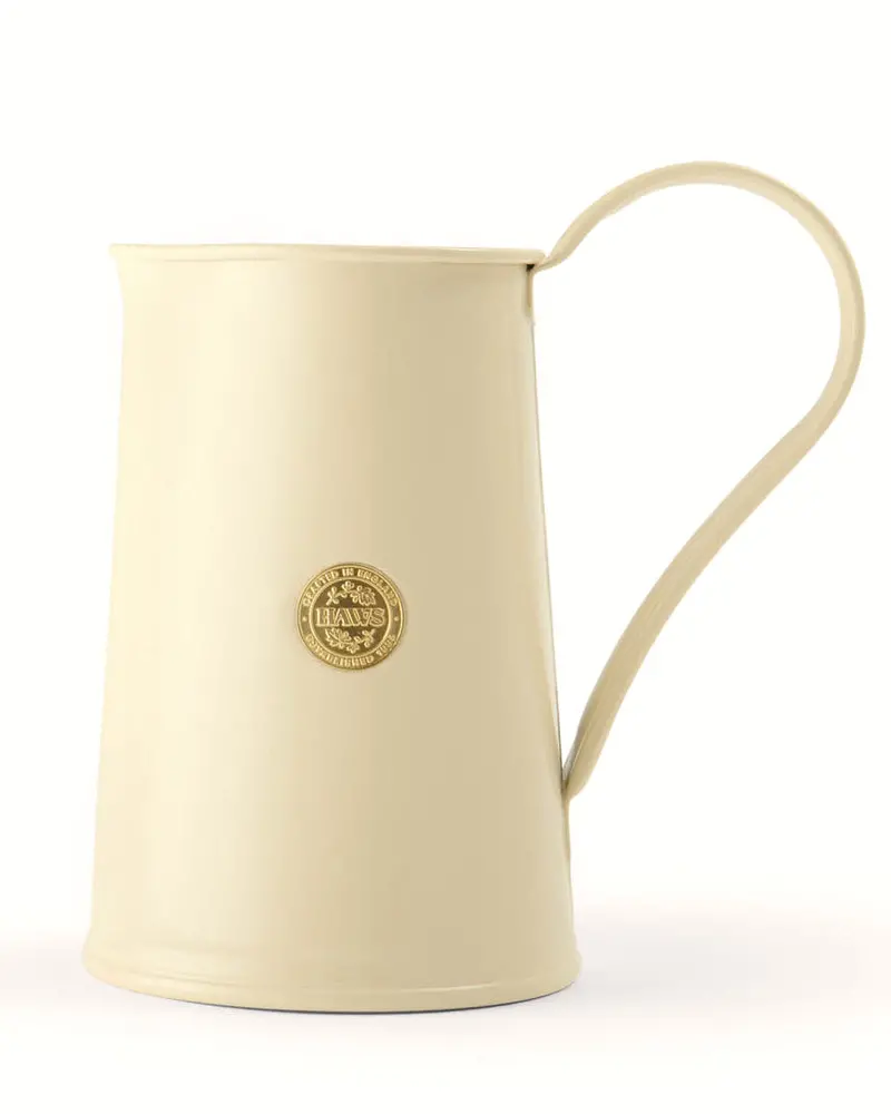 1.8 L Cream-Colored Flower Vase Pitcher 1