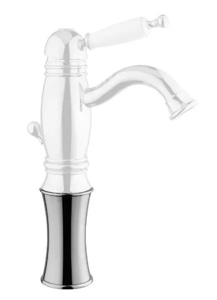 10 Cm Faucet Riser Kit – Chrome 1