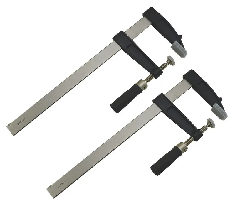 12-Inch F-Clamps – 2-Pack Heavy-Duty Bar Clamps For Workshop Use 1