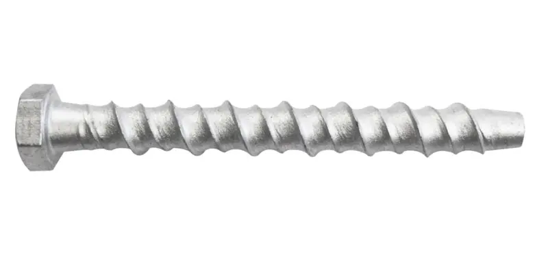 12Mm X 140Mm Lx Masonry Bolts – Zinc-Plated Steel, 10-Pack 1