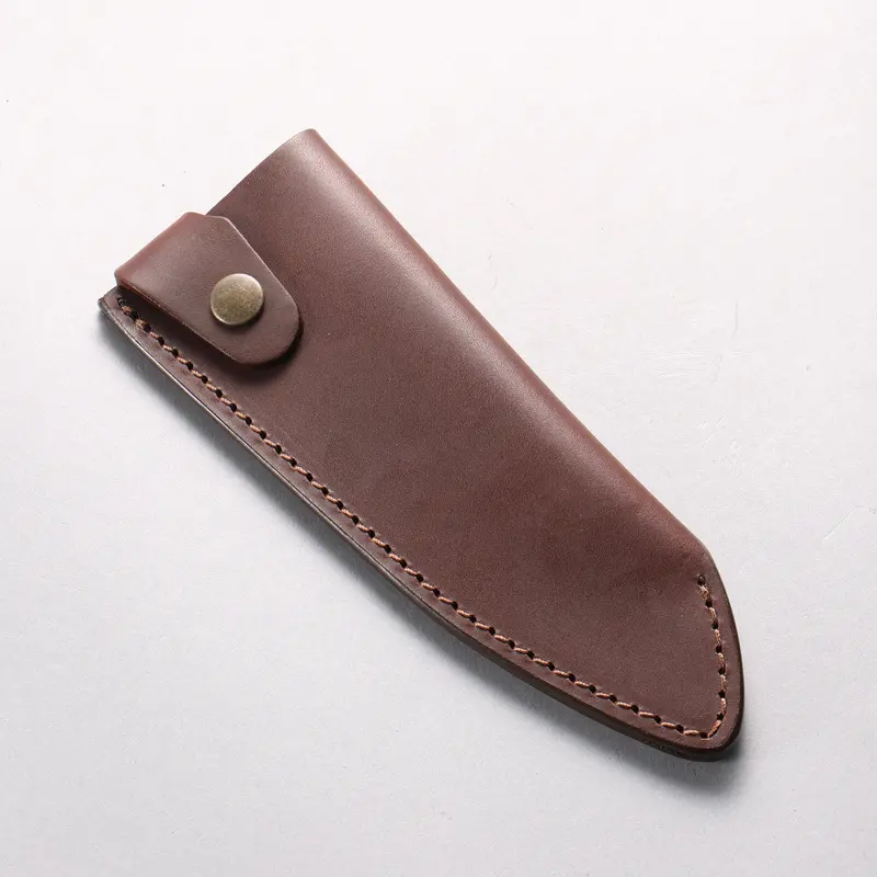 150Mm Deba Knife Leather Sheath 1