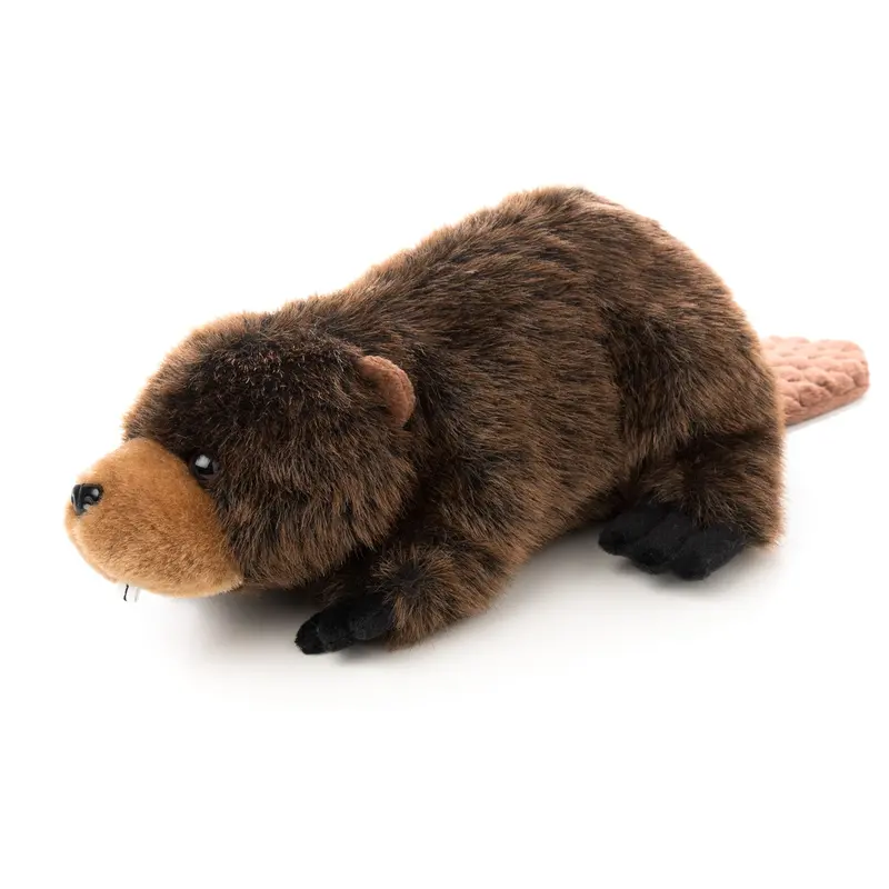 16-Inch Natural-Style Beaver Plush Toy 1