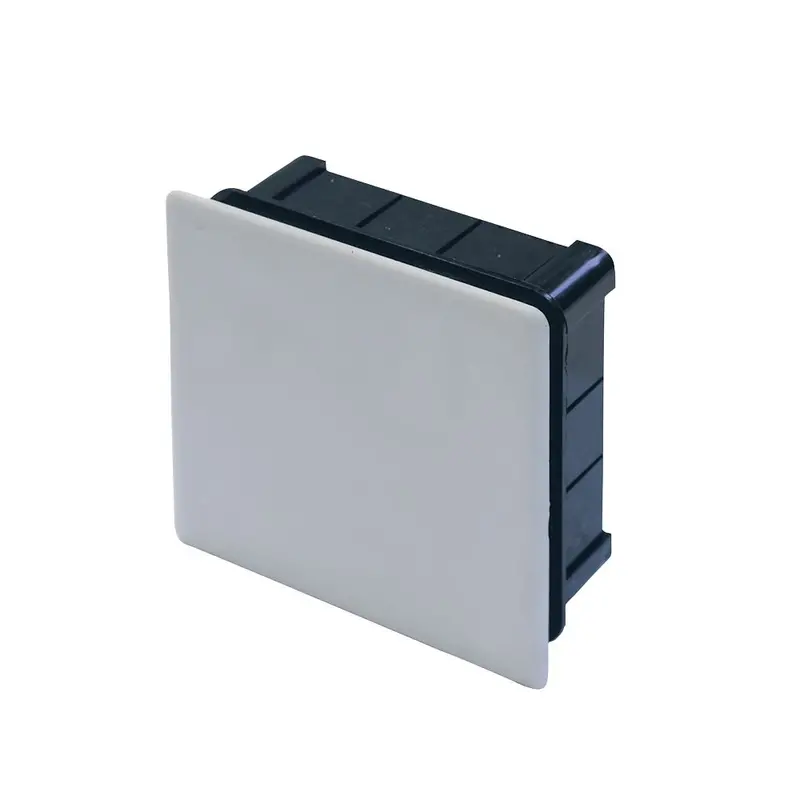 16-Port Square Flush-Mount Junction Box With Tamper-Resistant Locking And Sealing Entries 1
