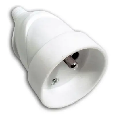 16A Unfused White Female Plug For Fixed Or Portable Equipment 1