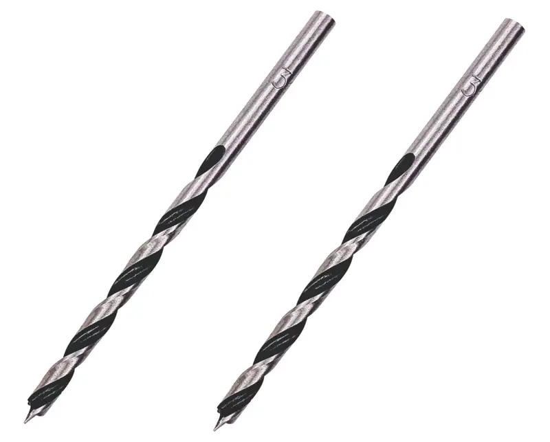 2-Pack 3Mm X 61Mm Brad Drill Bits – For Pilot Holes In Softwood And Plywood 1