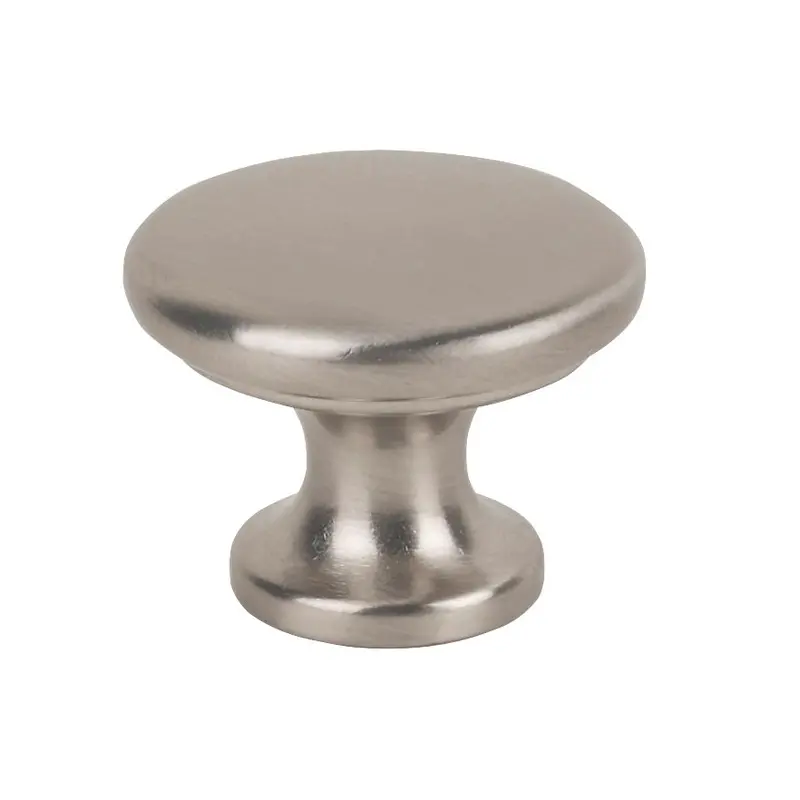 2-Pack Traditional Satin Nickel Disc Knobs – 30Mm Diameter 1