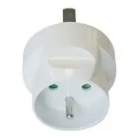 20A Male To 16A Female Power Adapter – White Housing 1