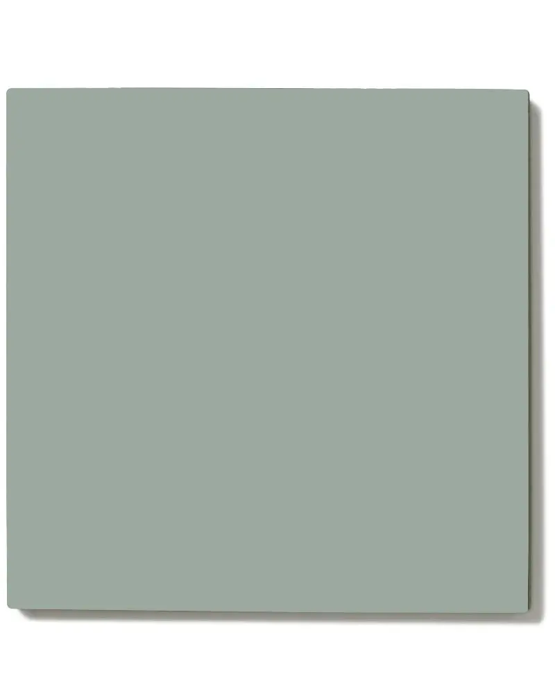 20X20 Cm Square Clay Tile In Light Green 1