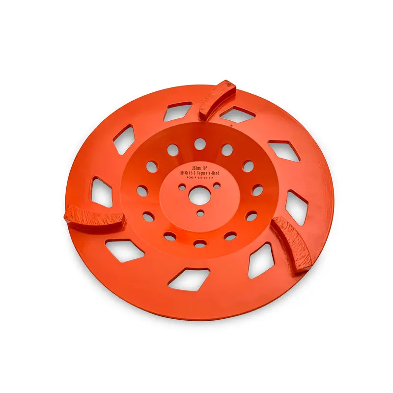 250Mm Diamond Concrete Grinding And Polishing Disc 5