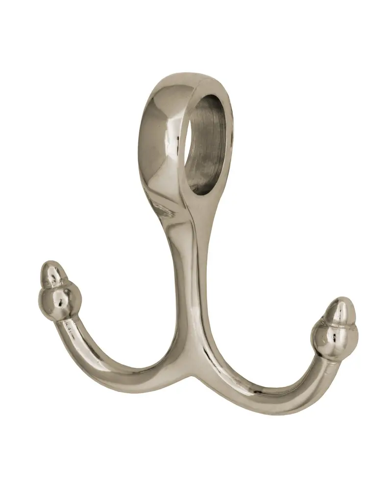 25Mm Pipe Anchor Hook – Premium Nickel-Plated Mounting Clip 1