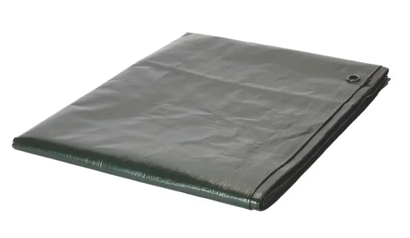 2M × 3M Dual-Tone Green And Brown Heavy-Duty Tarp 1