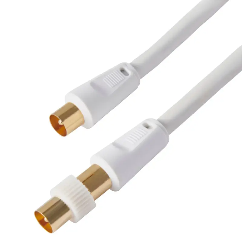 3-Metre Gold-Plated F-To-F Coaxial Cable – 9.5Mm 1