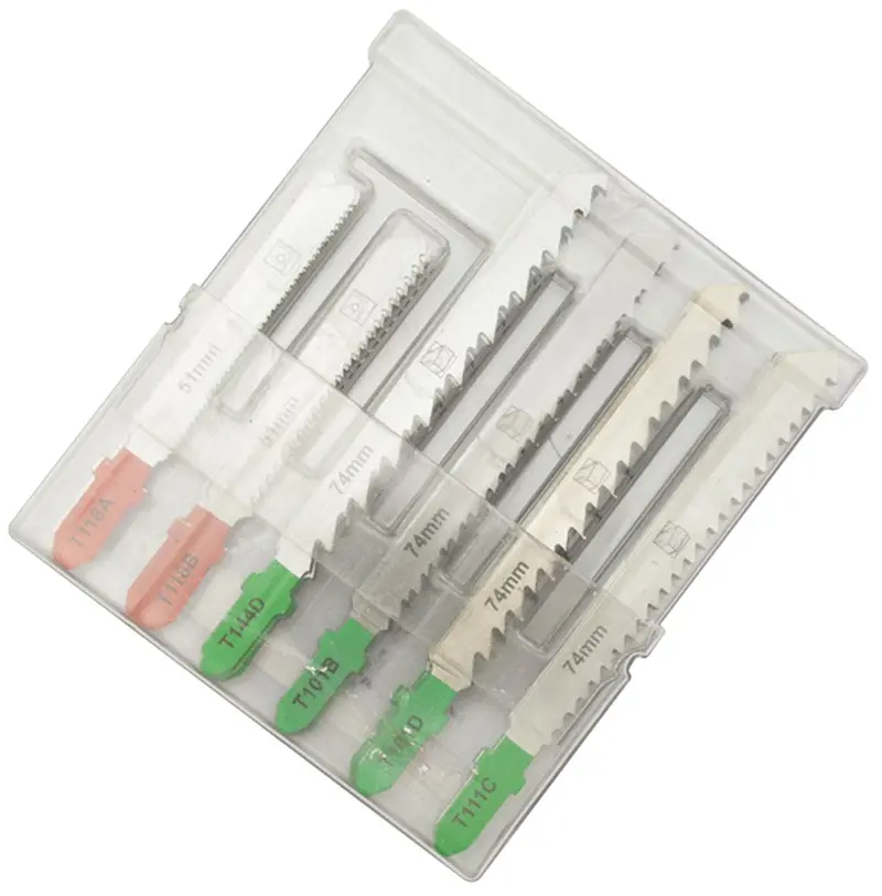30-Piece Sjg83347 Multi-Material Jigsaw Blade Assortment – Wood, Metal, Plastic 1