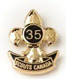 35-Year Service Pin – Extended Contribution Commemoration 1