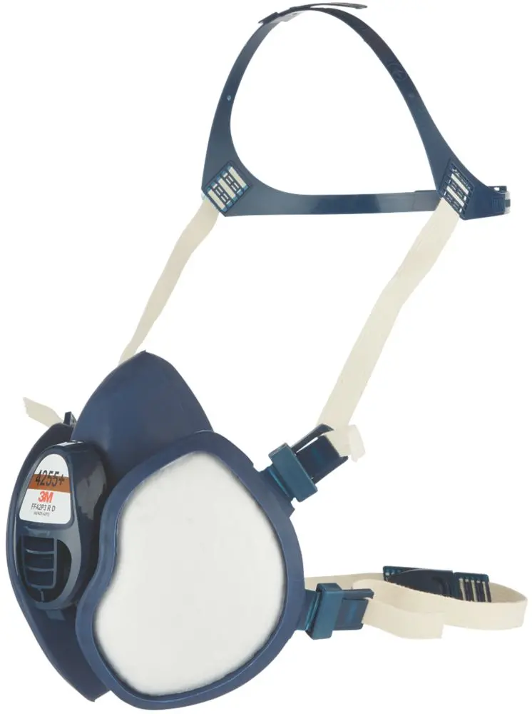 3M 4255+ Half Face Respirator – A2-P3 Particle & Organic Vapor Protection 1