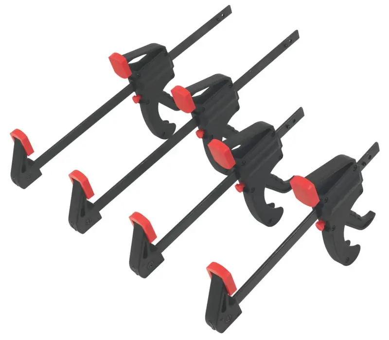 4-Piece Spreader Clamp Kit – Adjustable Woodworking Separation Clamps 1