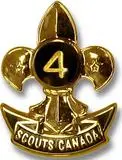 4-Year Service Anniversary Pin 1