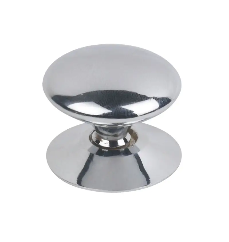 5-Pack Polished Chrome Victorian Cabinet Knobs – 30Mm Diameter 1