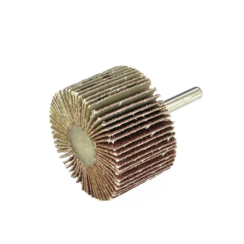 50Mm Round-Shank Flap Wheel – 80-Grit Abrasive Surface 1