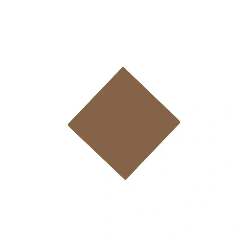 5X5 Cm Clay Tile In Havana Brown 1