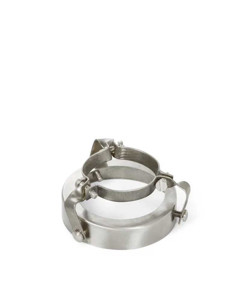 60 Mm Lamp Shade Holder – Sleek Nickel-Finished Fitting 1