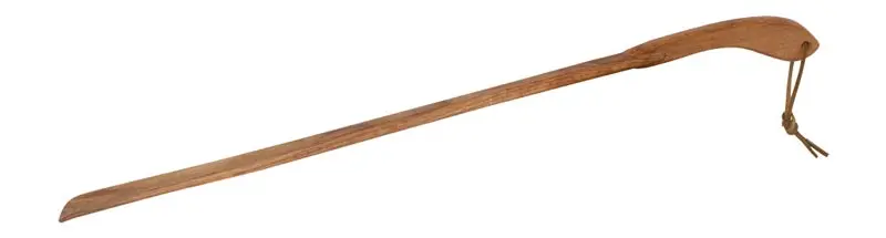63 Cm Tall Oak Shoe Horn 1
