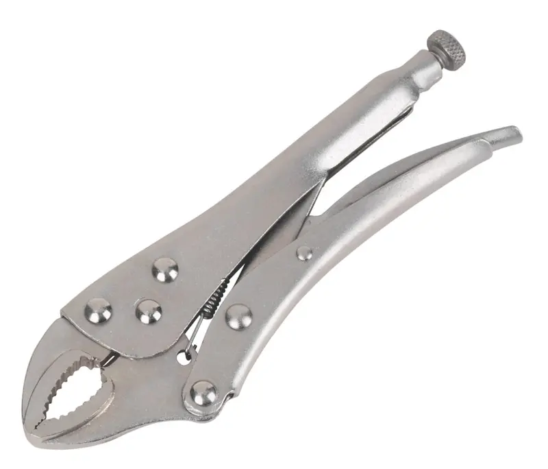 7-Inch (180 Mm) Curved Jaw Locking Pliers – Self-Gripping Wrench Alternative 1