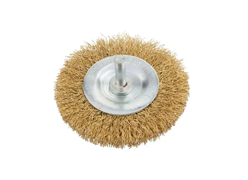 75Mm Round-Shank Wire Wheel For Angle Grinders 1