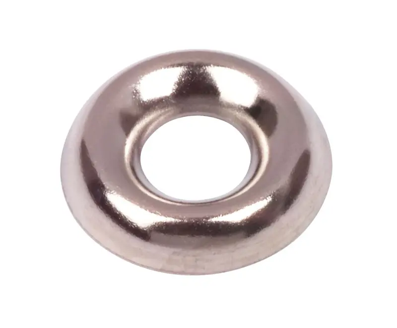 8-Gauge Nickel-Plated Screw Caps – 200-Piece Pack 1