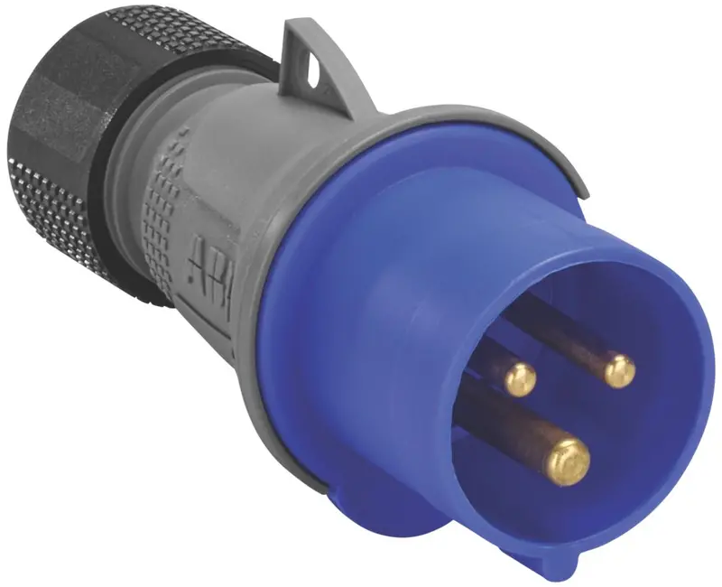 Abb 16A 2P+E Inline Connector – 250V Secure Coupling Solution 1