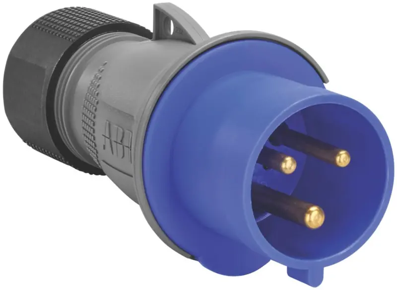Abb 32A 2-Pole Plus Earth Inline Connector – 250V Reliable Coupling 1