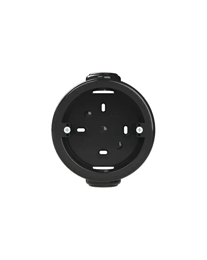 Abb Decento Porcelain Riser Ring – Black, Surface-Mount 1