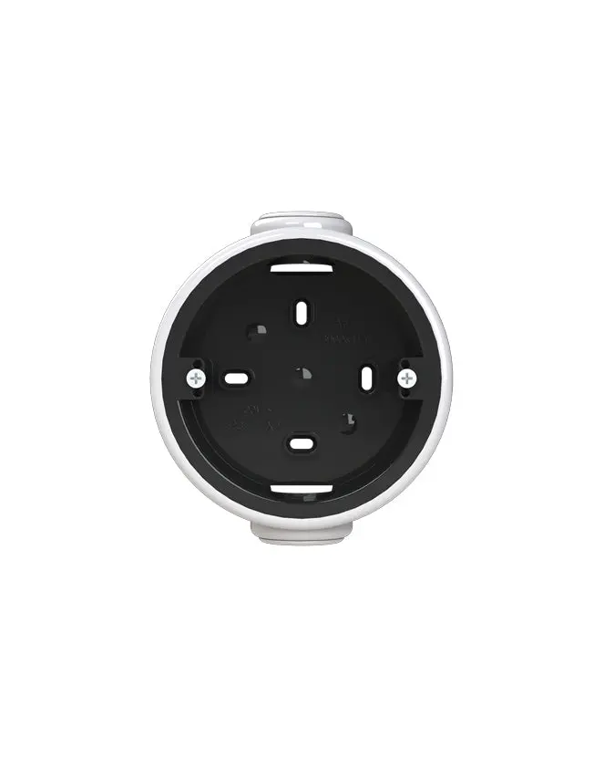 Abb Decento Porcelain Riser Ring – White, Surface-Mount 1