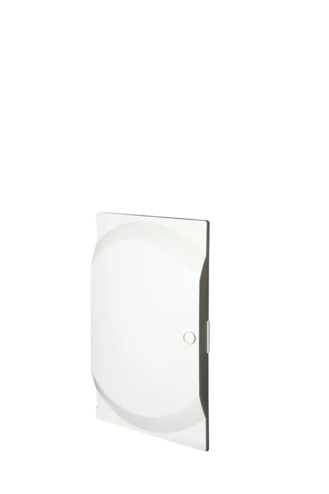 Abb Replacement Cover For 2-Row Surface-Mounted Distribution Board 1
