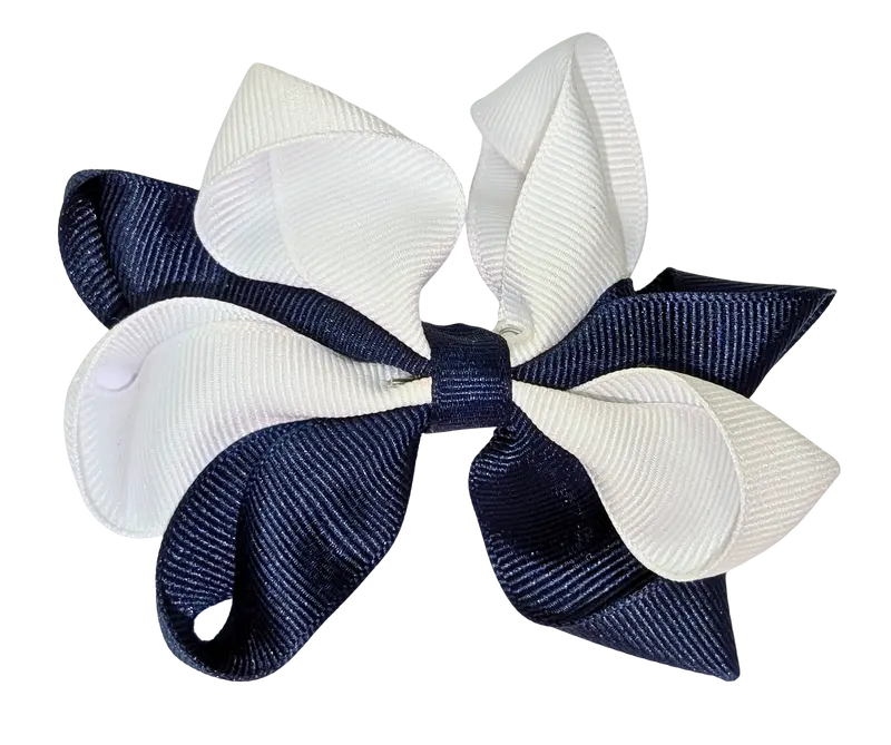 Ahs Navy And White Carnival Bow – Single Unit 1