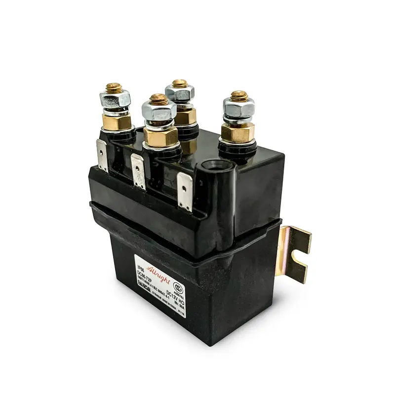 Albright Dc88P High-Capacity Winch Solenoid Switch – 12V/24V Compatible 1
