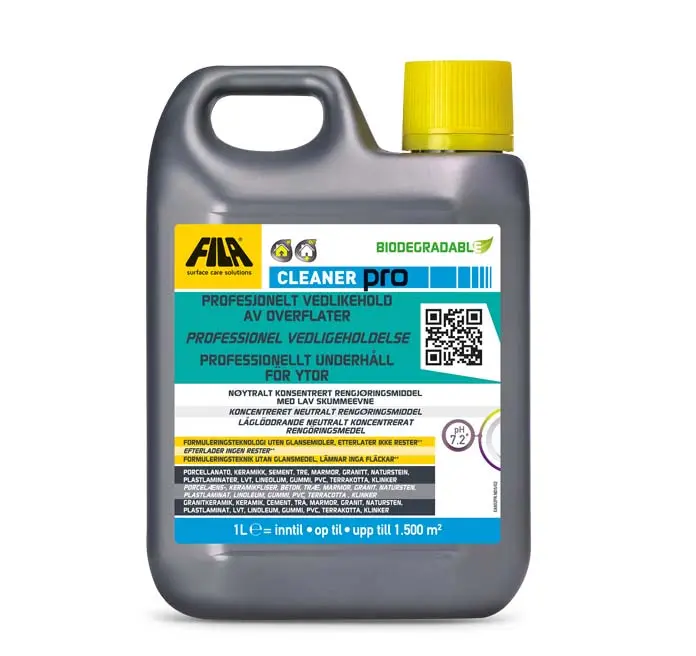 All-Purpose Tile & Grout Cleaner – Fila Cleaner Pro (1 L) 1