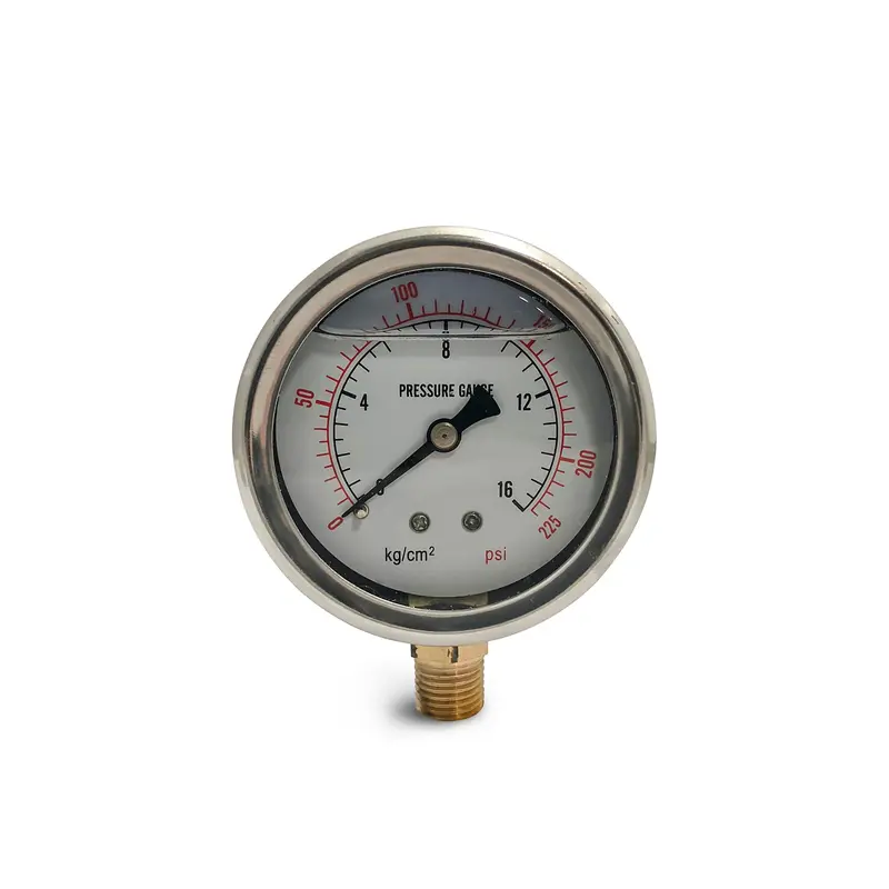 Analog Oil Or Fuel Pressure Gauge – 0–100 Psi Range 1