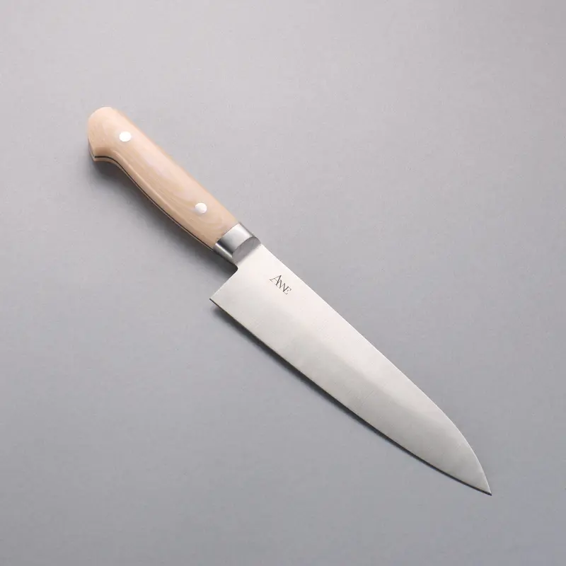 Anne Japanese High-Carbon Gyuto Chef Knife – 180Mm Micarta Handle 1