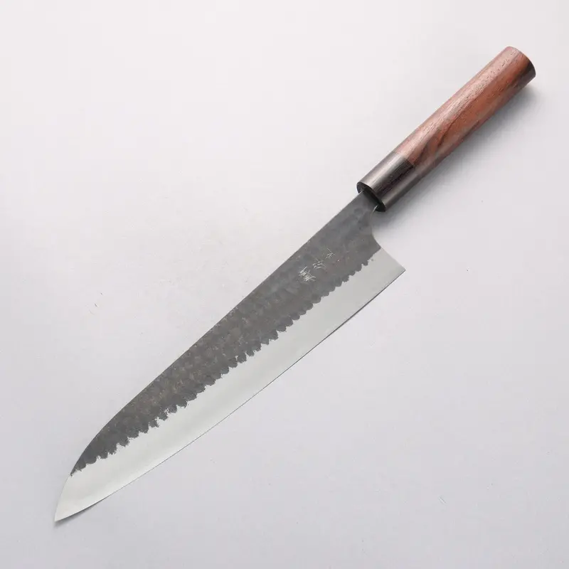 Anryu Blue Super Steel Gyuto – 240Mm Kurouchi Chef’S Knife With Shitan Handle 1