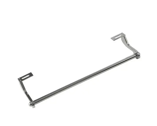 Art Deco Side Towel Rail – Chrome 1