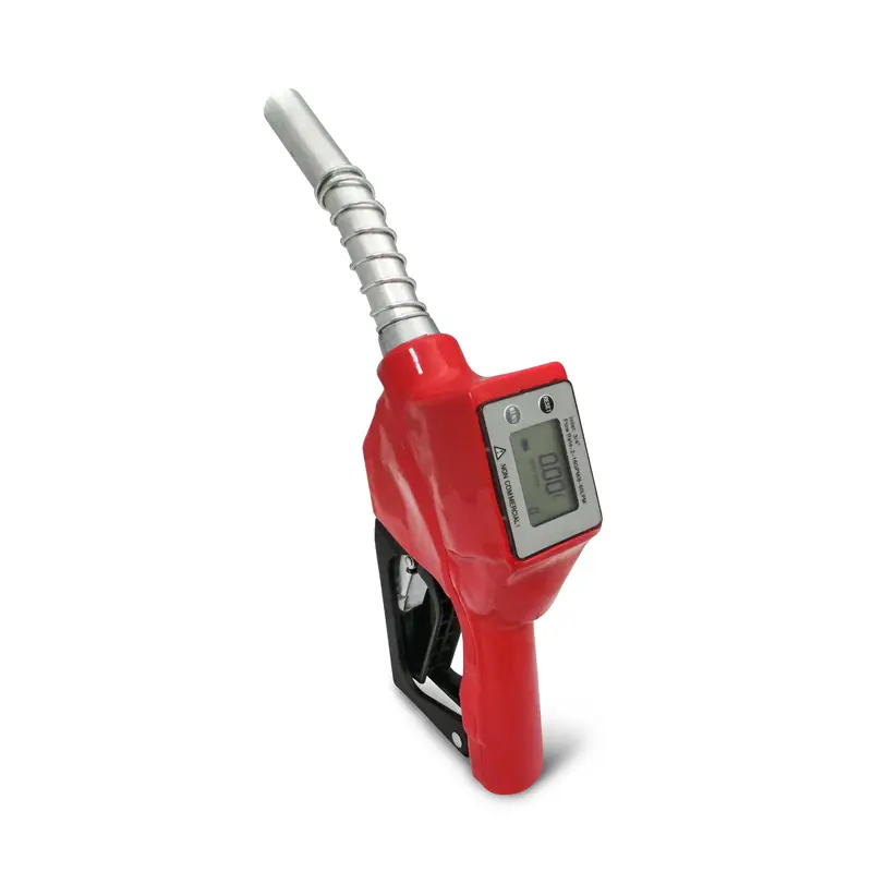 Automatic Shut-Off Fuel Nozzle With Integrated Digital Flow Display 1