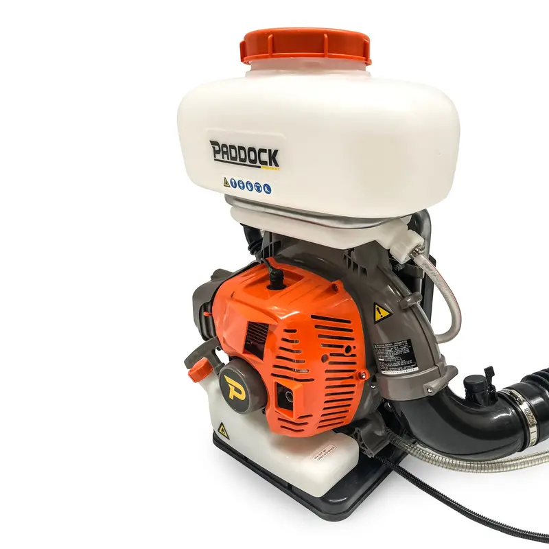 Backpack Power Sprayer Combining Mister, Blower, And Duster Functions 1