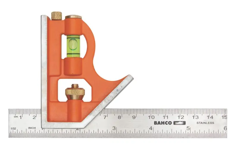 Bahco 150 Mm (6 In) Combination Square 1