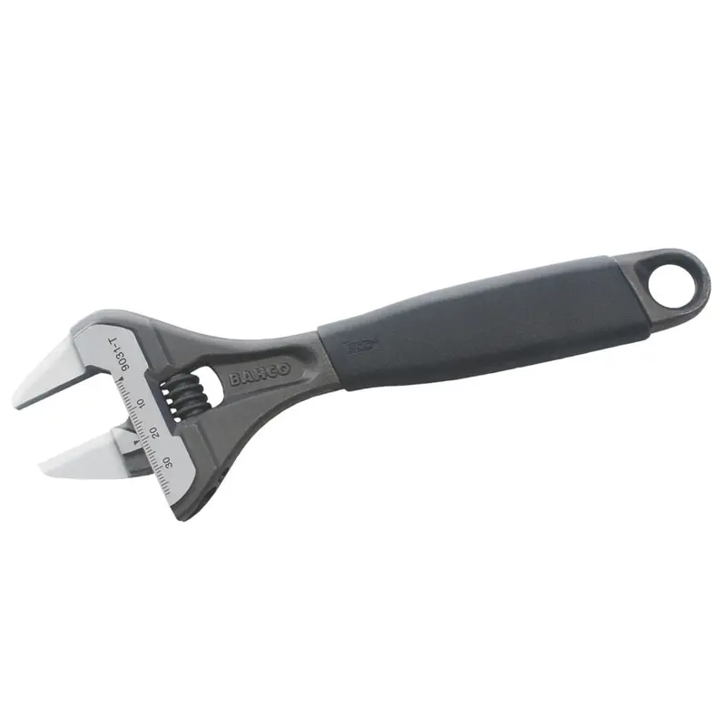 Bahco Slim & Wide-Jaw Adjustable Wrench – 203 Mm (8 In) 1