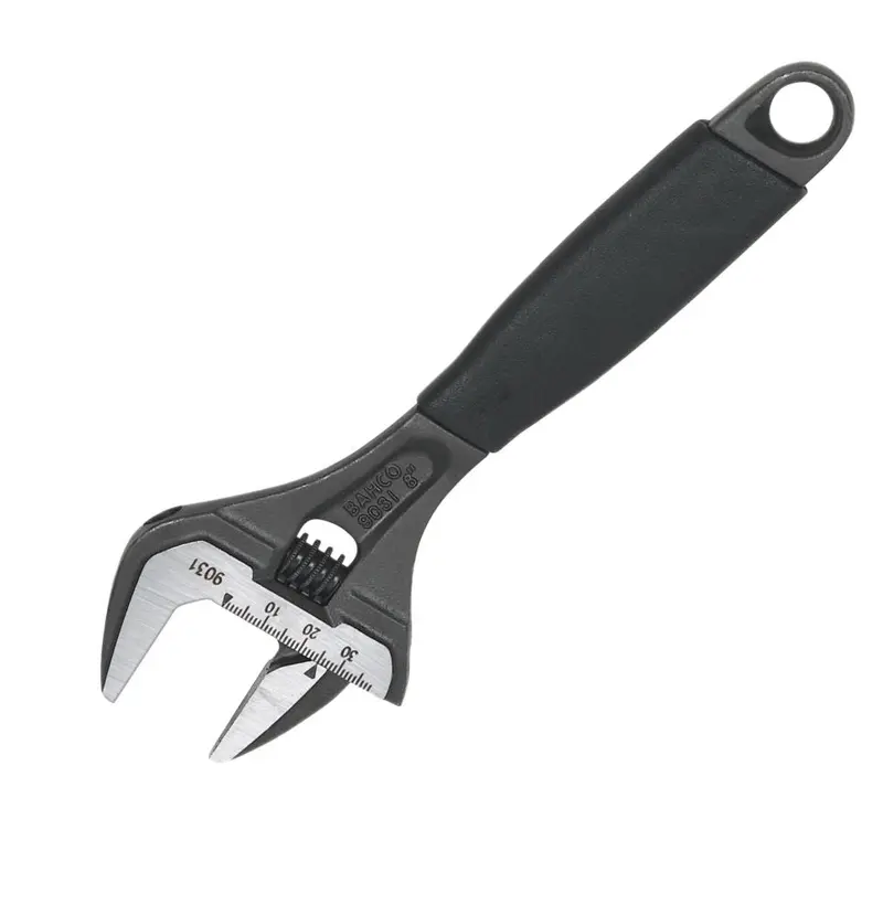 Bahco Wide-Jaw Adjustable Wrench – 203 Mm (8 In) 1
