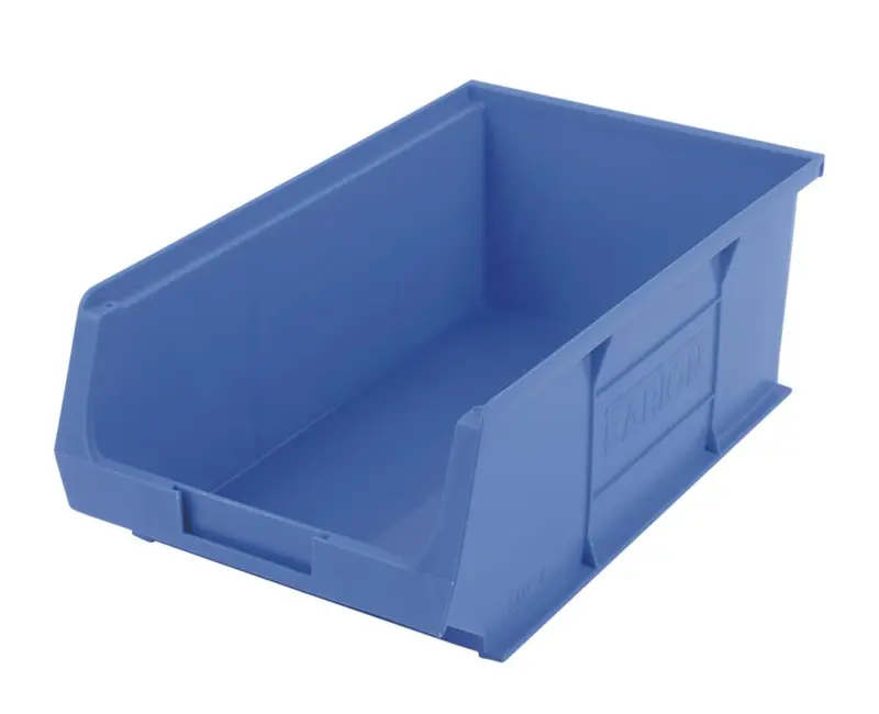 Barton Tc4 High-Volume Storage Bins – 9.1 Litres, Blue, 10-Pack 1