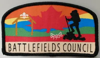 Battlefields Council Official Scout Crest Patch 1