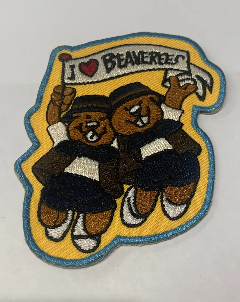 Beaver Scout Crest: ‘I Love Beaverees’ Celebration Badge 1